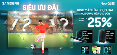 Siêu ưu đãi từ samsung