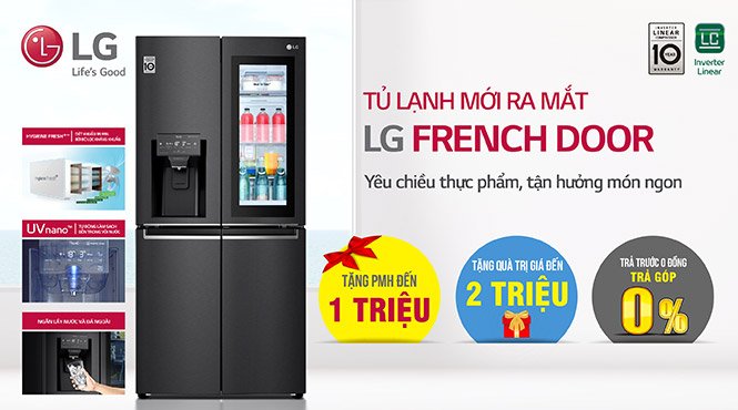 Tủ lạnh lg khuyến mại