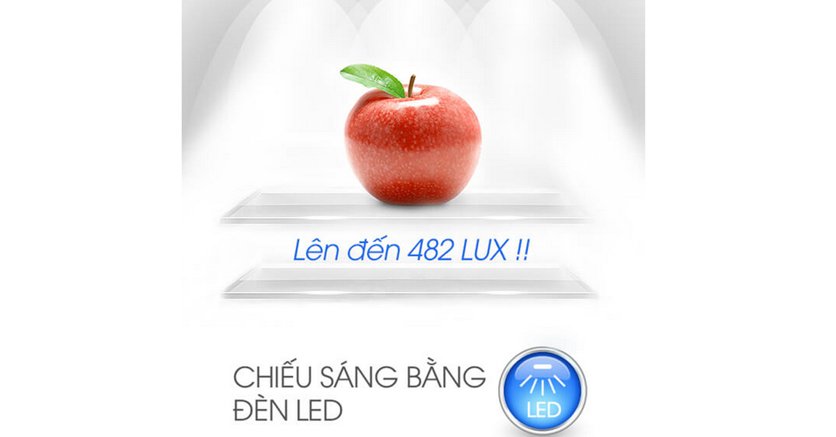 Đèn Led rực sáng